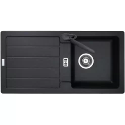 Eurodomo Einbauspüle Bali 86 Cm Graphit