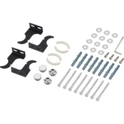 Badheizkörper Kerpen Mit Handtuchhalter 540W Schwarz 160x45 Cm -Einrichtungsgeschäft 048121195850 AC01 240321 L