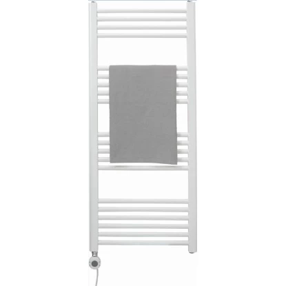 Elektrischer Badheizkörper Wuppertal 2.0 700W Weiß 120x50 Cm 2 Elektrischer Badheizkörper Wuppertal 2.0 700W Weiß 120x50 Cm – Bild 2