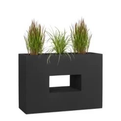 Pflanzwerk® Pflanzkübel Vista 53 Cm X 75 Cm X 27 Cm Anthrazit