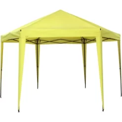 Tepro Faltpavillon Aruba 350 Cm X 400 Cm Lemon
