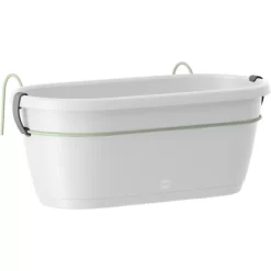 Emsa Poétic City Hängetopf 40 Cm X 20 Cm Weiß