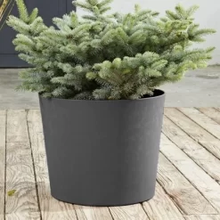 Poétic Pflanztopf Element Ø 40 Cm X 32 Cm Schiefer -Einrichtungsgeschäft 173415 2984 4