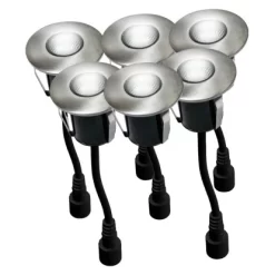 Easy Connect LED-Einbauleuchte 6er-Set Ø 4,5 Cm