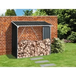 Duramax Kaminholzregal 182 X 162,5 X 74 Cm (B X H X T) Anthrazit 6 Duramax Kaminholzregal 182 X 162,5 X 74 Cm (B X H X T) Anthrazit -Einrichtungsgeschäft 208134 2400 3