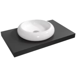 Aufsatzwaschbecken Imia 45 X 45 Cm Rund 8 Aufsatzwaschbecken Imia 45 X 45 Cm Rund -Einrichtungsgeschäft 2137 Aufsatzwaschbecken 4