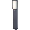 Lutec LED-Wegeleuchte Qubo 1-flammig Anthrazit 75 Cm X 11 Cm X 9,3 Cm