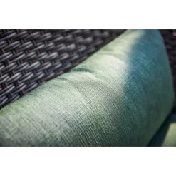 Balkonmöbel-Set Aliceville 3-teilig Polyrattan Grün-Grau -Einrichtungsgeschäft 3952942