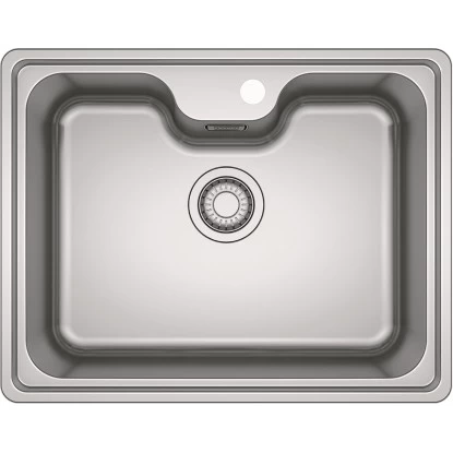 Eurodomo Einbauspüle Bell 61 Cm Edelstahl Glatt 1 Eurodomo Einbauspüle Bell 61 Cm Edelstahl Glatt