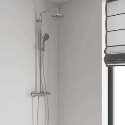 Grohe QuickFix Duschsystem Vitalio Start 160 Mit Thermostatbatterie Für Die Wandmontage -Einrichtungsgeschäft 4005176479939 26556000 2