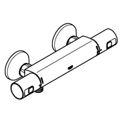 Grohe QuickFix Thermostat-Brausebatterie Precision Start Schwarz 7 Grohe QuickFix Thermostat-Brausebatterie Precision Start Schwarz -Einrichtungsgeschäft 4005176782237 4520 AI 03