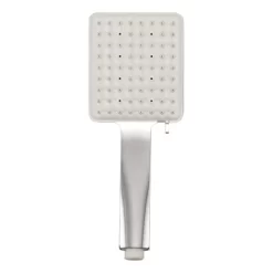 AquaSu Handbrause Macula Mit 6 Strahlarten Chrom-Weiß