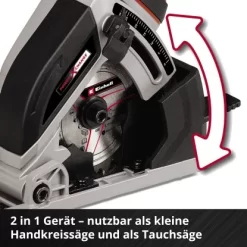 Einhell Power X-Change Akku-Mini Handkreisssäge TE-CS 18/89 Li Solo -Einrichtungsgeschäft 4006825646184 2171 09