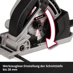 Einhell Power X-Change Akku-Mini Handkreisssäge TE-CS 18/89 Li Solo -Einrichtungsgeschäft 4006825646184 2171 10