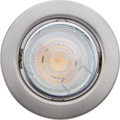 LED-Einbauleuchte 86R Metall Nickelfarben 3er-Set 6 LED-Einbauleuchte 86R Metall Nickelfarben 3er-Set -Einrichtungsgeschäft 4007871191635 30