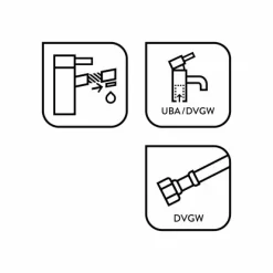Baliv Küchenarmatur KI-1050 Verchromt -Einrichtungsgeschäft 4007874116765 WEB02 270521