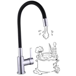 Baliv Küchenarmatur KI-1820 Chrom-Schwarz 9 Baliv Küchenarmatur KI-1820 Chrom-Schwarz -Einrichtungsgeschäft 4007874206794 30