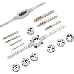 LUX Gewindebohrer-Set Comfort M3 - M12 16-teilig