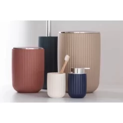 Wenko Schwingdeckeleimer Agropoli L Kosmetikeimer Mit Schwingdeckel 5,5 L Beige -Einrichtungsgeschäft 4008838354834 1068 03