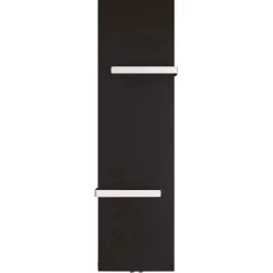 Badheizkörper Kerpen Mit Handtuchhalter 540W Schwarz 160x45 Cm