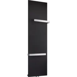 Badheizkörper Kerpen Mit Handtuchhalter 540W Schwarz 160x45 Cm -Einrichtungsgeschäft 4048121195850 S02 240321 L