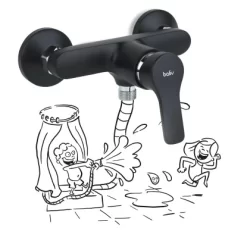 Baliv Duscharmatur DU-5750 Schwarz -Einrichtungsgeschäft 4048122122589 S03 171220 L