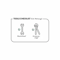 Baliv Duscharmatur DU-5750 Schwarz -Einrichtungsgeschäft 4048122122589 WEB01 281021