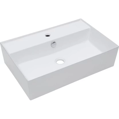 Aufsatzwaschbecken Keramik 15,5 Cm X 59,5 Cm X 40 Cm 1 Aufsatzwaschbecken Keramik 15,5 Cm X 59,5 Cm X 40 Cm