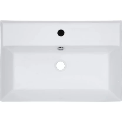 Aufsatzwaschbecken Keramik 15,5 Cm X 59,5 Cm X 40 Cm 2 Aufsatzwaschbecken Keramik 15,5 Cm X 59,5 Cm X 40 Cm – Bild 2