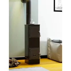 Werkstattofen Toba 2.0 (UNI 1000) Stahl Schwarz 6 KW EEK: A+ -Einrichtungsgeschäft 4048126095445 A01 271022 L