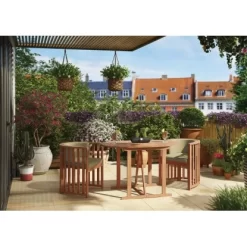 Balkonset Hervey Bay FSC® Naturfarben 3-teilig