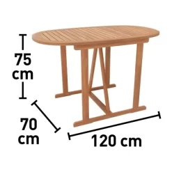 Balkonset Hervey Bay FSC® Naturfarben 3-teilig -Einrichtungsgeschäft 4048126614226 VM02 061020