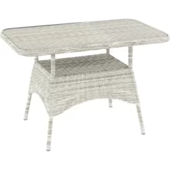 Lounge-Set Kalgan 6-teilig Wicker Eisgrau (B-Ware) -Einrichtungsgeschäft 4048126625642 100