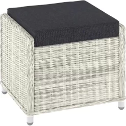 Lounge-Set Kalgan 6-teilig Wicker Eisgrau (B-Ware) -Einrichtungsgeschäft 4048126625642 90