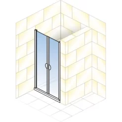 Schulte Pendeltür Logo Für Nische Echtglas Klar Hell 80 X 180 Cm -Einrichtungsgeschäft 4060991013133 2053 5