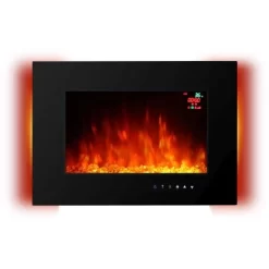 El Fuego Elektrokamin Aarau II Schwarz 900/2000 W -Einrichtungsgeschäft 4250373262819 2240 S 16