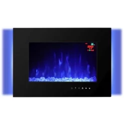 El Fuego Elektrokamin Aarau II Schwarz 900/2000 W -Einrichtungsgeschäft 4250373262819 2240 S 19