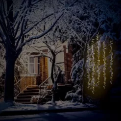 Amare LED-Clusterlichterkette Lichtervorhang Weiß -Einrichtungsgeschäft 4251083910151 4655 03