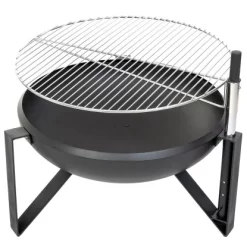 Westmann Premium Grill Feuerstelle Inkl. Grillrost Ø 70 Cm X 75 Cm Schwarz