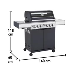 Jamestown 4-Brenner Gasgrill Knox -Einrichtungsgeschäft 5248067 VM01 221220