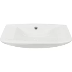 AquaSu ScaLma Handwaschbecken 50 X 22 Cm Weiß