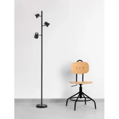 Trio LED Stehleuchte Narcos Schwarz Matt 1540 Mm X 280 Mm X 180 Mm -Einrichtungsgeschäft 593487 2451 8