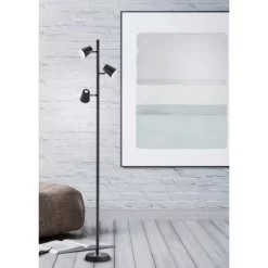 Trio LED Stehleuchte Narcos Schwarz Matt 1540 Mm X 280 Mm X 180 Mm -Einrichtungsgeschäft 593487 2451 9