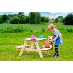 Timbela Kindersitzgarnitur Holz M012-1 Klein -Einrichtungsgeschäft 60827950648 11023400 AB 04