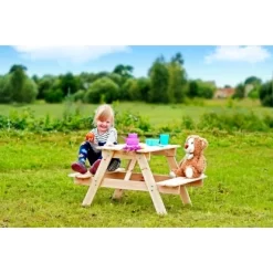 Timbela Kindersitzgarnitur Holz M012-1 Klein -Einrichtungsgeschäft 60827950648 11023400 AB 06