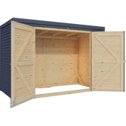 Bertilo Gartenschrank Box Bike 103 Cm X 207 Cm Anthrazit FSC® -Einrichtungsgeschäft 742686005288 11021300 S 03
