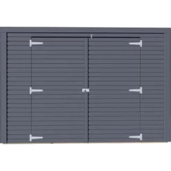 Bertilo Gartenschrank Box Bike 103 Cm X 207 Cm Anthrazit FSC® -Einrichtungsgeschäft 742686005288 11021300 S 04