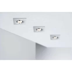 Paulmann LED-Einbauleuchten 3er-Set Premium Line 3 W Eckig EEK: A-A++