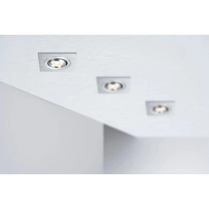 Paulmann LED-Einbauleuchten 3er-Set Premium Line 3 W Eckig EEK: A-A++ 1 Paulmann LED-Einbauleuchten 3er-Set Premium Line 3 W Eckig EEK: A-A++
