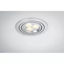 Paulmann LED-Einbauleuchten 3er-Set Premium Line Aria 3W Rund EEK: A-A++